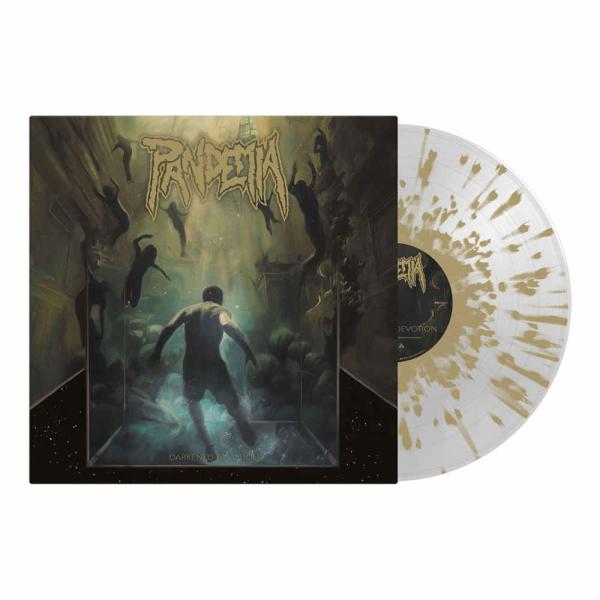 Pandemia - Darkened Devotion LP (Clear Gold Splatter Vinyl)